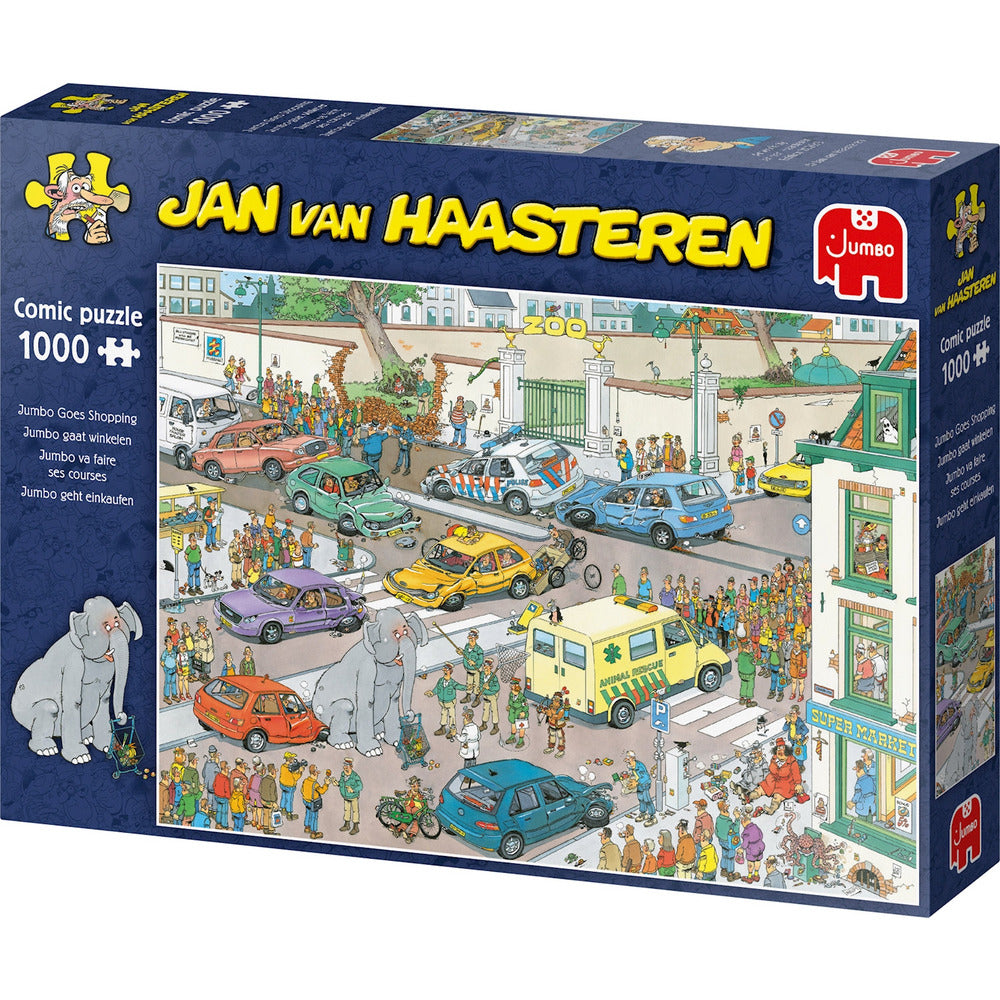 Puzzle Jan van Haasteren - Jumbo geht einkaufen