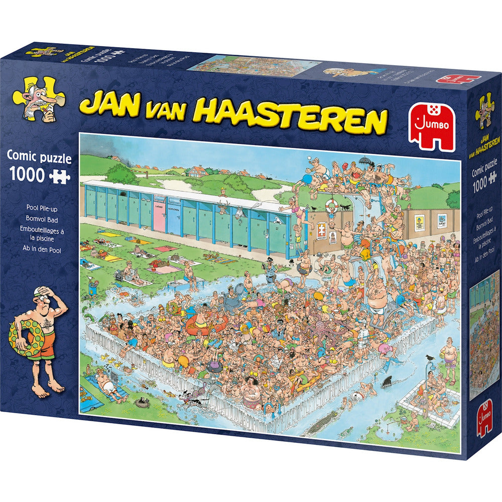 Puzzle Jan van Haasteren - Ab in den Pool