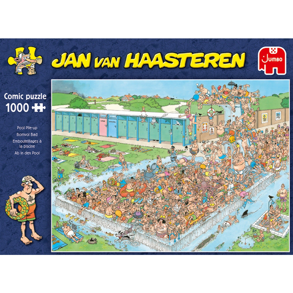 Puzzle Jan van Haasteren - Ab in den Pool