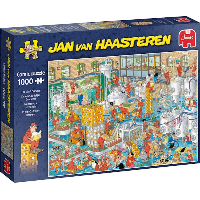 Puzzle Jan van Haasteren - In der Craftbier-Brauerei