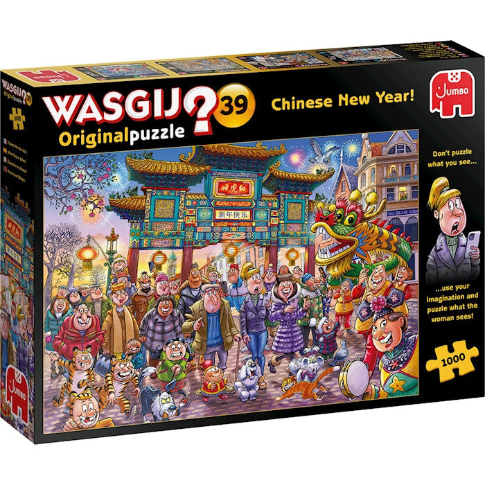 Puzzle Wasgij Original 39 Chinesisches Neujahr