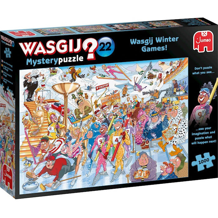 Puzzle Wasgij Mystery 22 Winterspiele