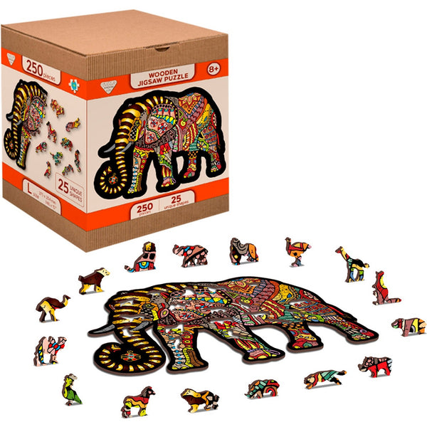 Puzzle Holz Magic Elephant
