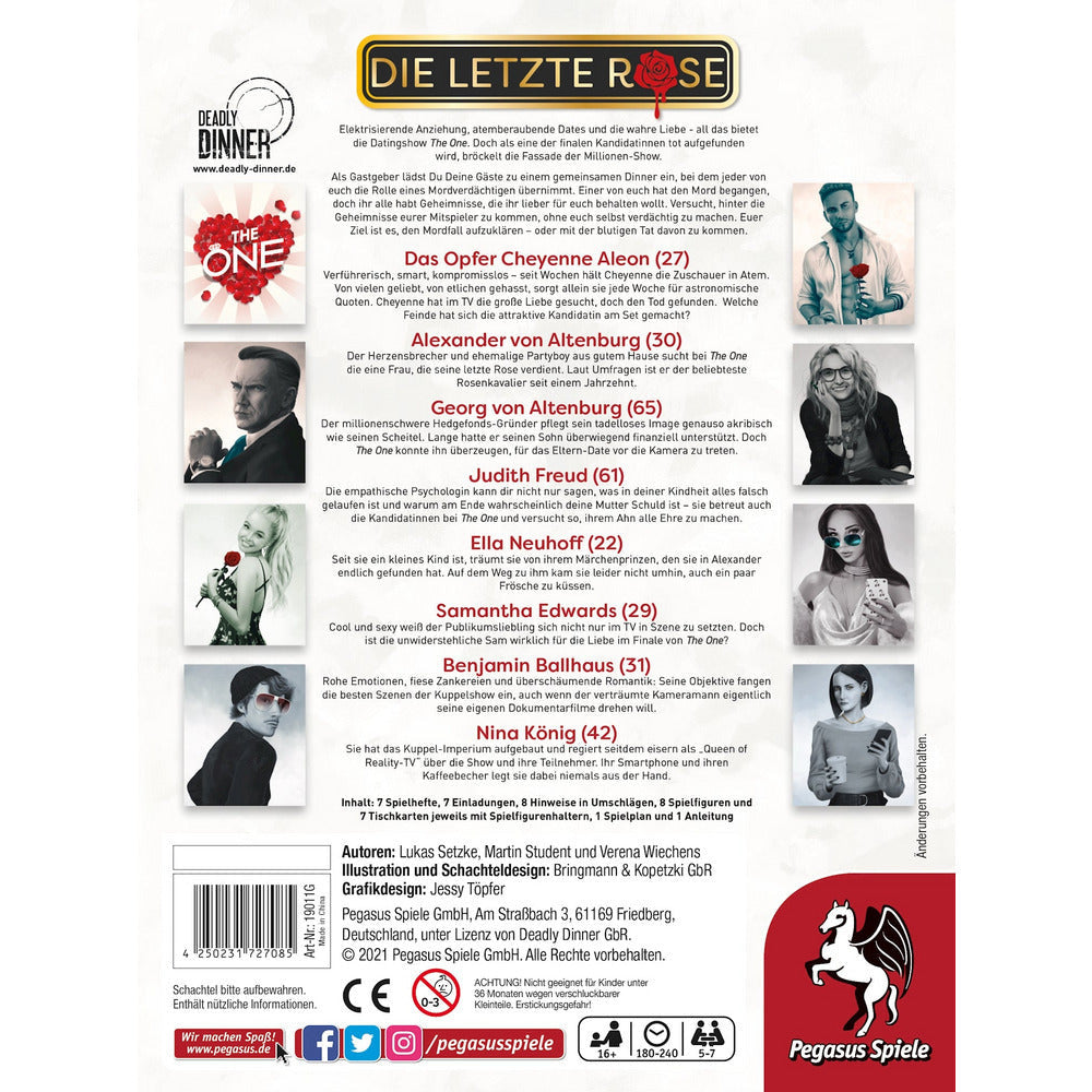 Deadly Dinner - Die letzte Rose