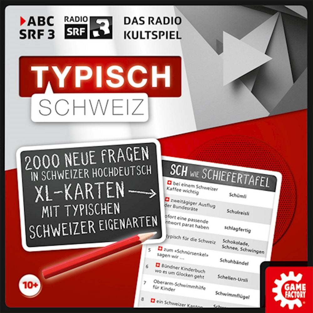 Game Factory ABC SRF 3 - Typisch Schweiz