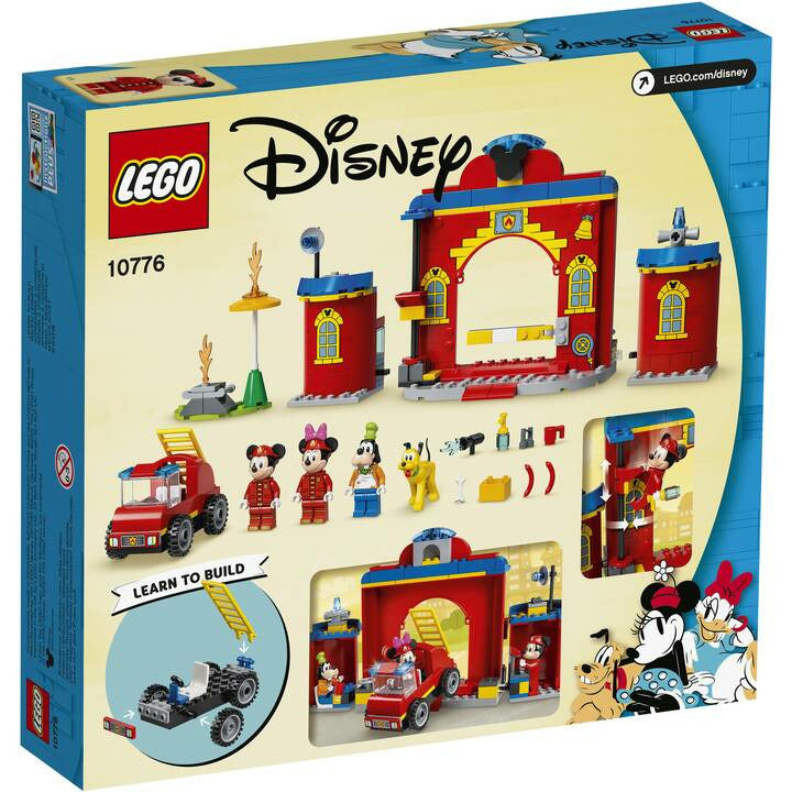LEGO Disney Mickey's Caserne de pompiers et camion de pompiers 10776