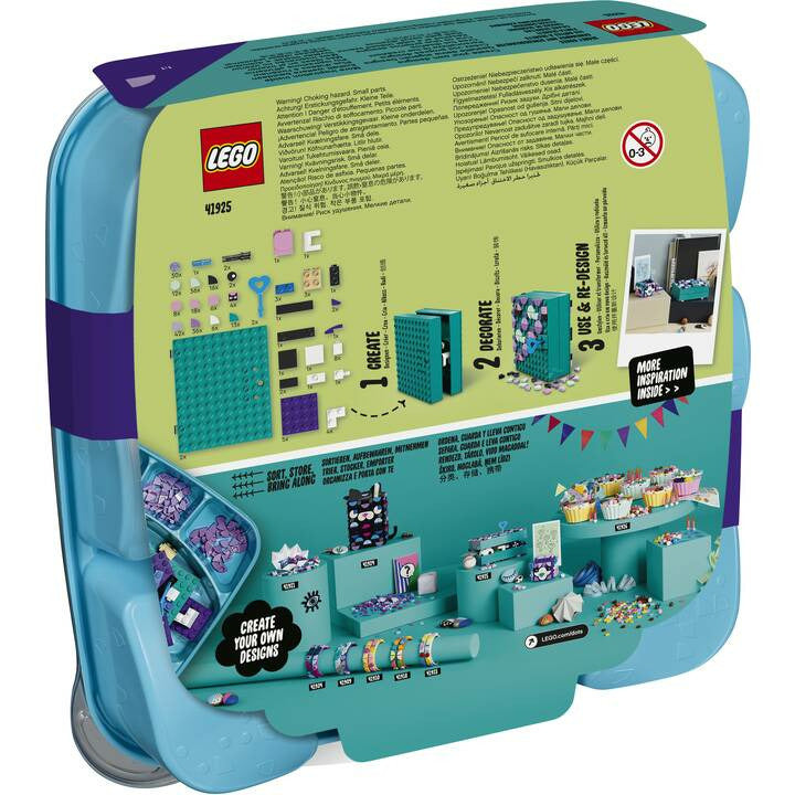 Boîte secrète LEGO Dots avec porte-clés 41925