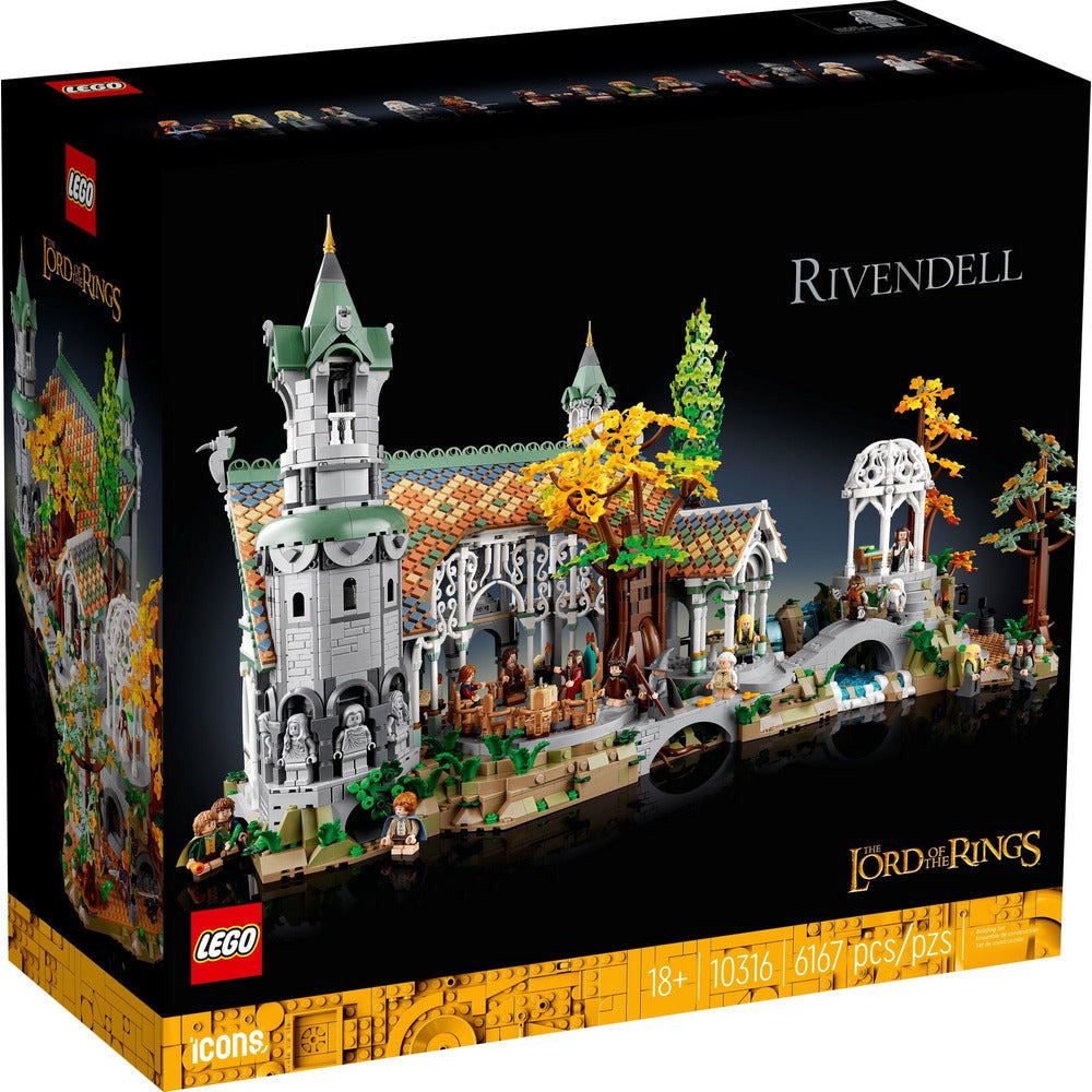 LEGO Icons Herr der Ringe Bruchtal 10316