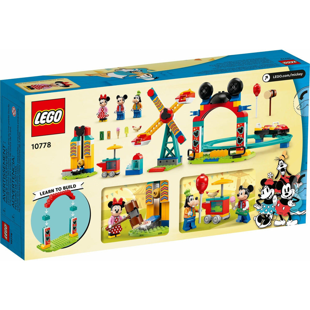 LEGO Disney Mickey and Friends Micky, Minnie und Goofy auf dem Jahrmarkt 10778