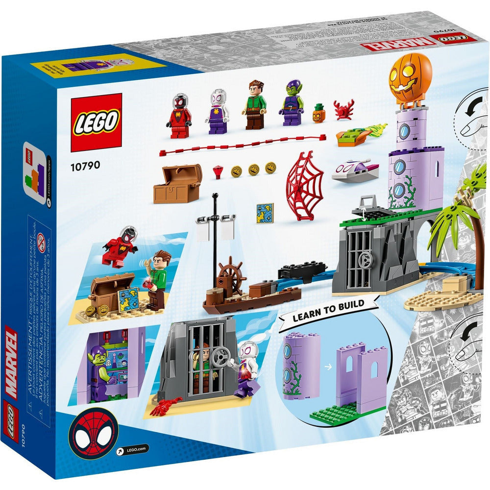 LEGO Marvel Spideys Team an Green Goblins Leuchtturm 10790