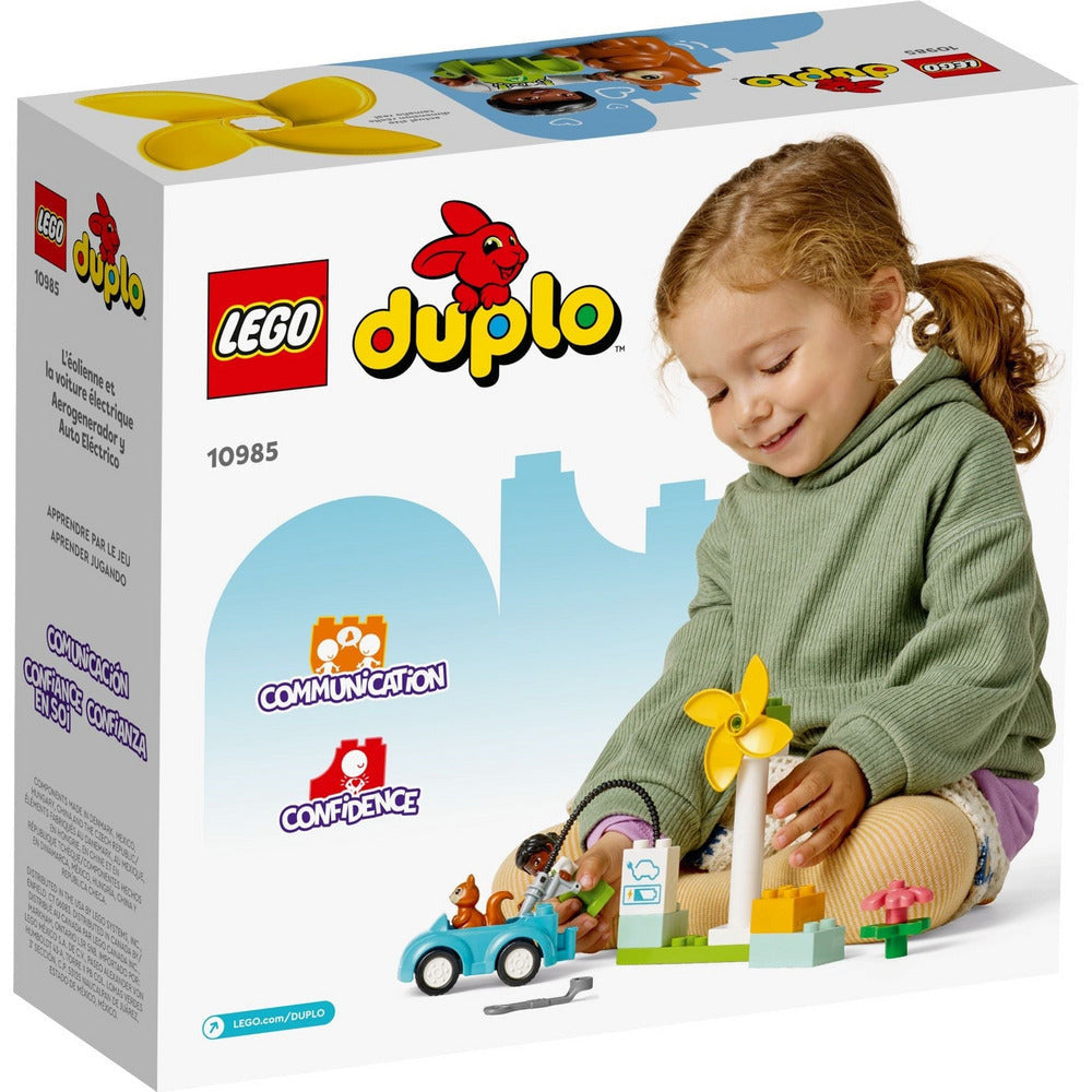 LEGO Duplo Windrad und Elektroauto 10985