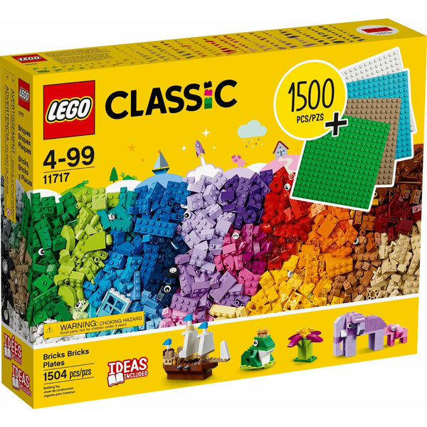 LEGO Classic Extragrosse Steinebox mit Bauplatten 11717