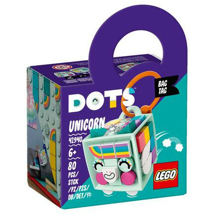 LEGO Dots Taschenanhänger Einhorn 41940