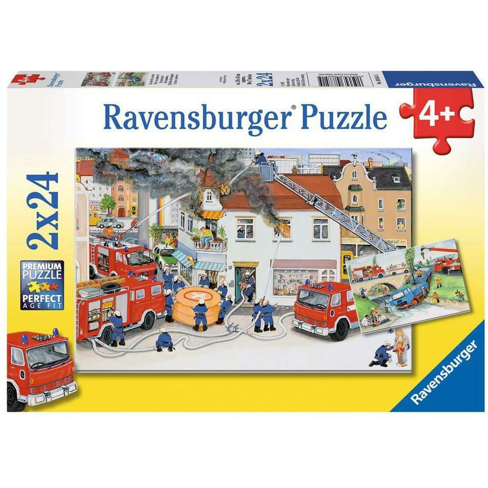 Puzzle Bei der Feuerwehr