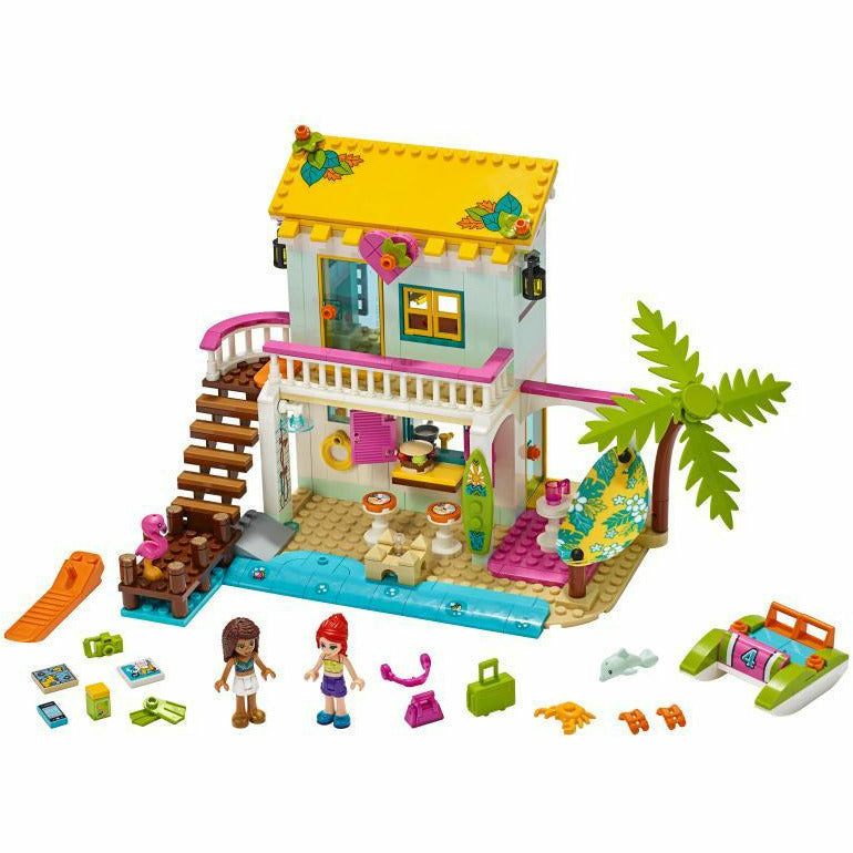 Lego Friends Beach House avec pédalo 41428