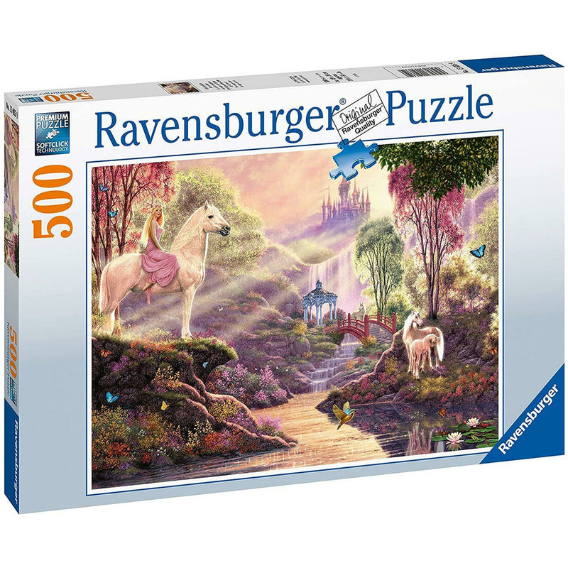 Puzzle conte de fées rivière idyllique