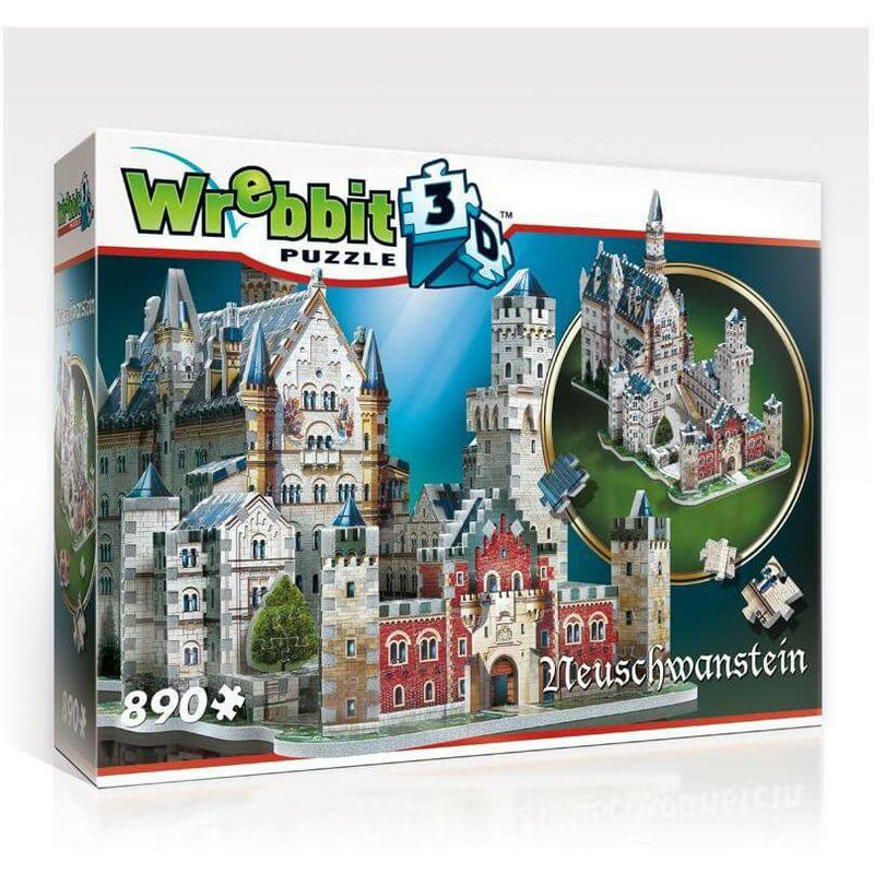 Wrebbit 3D Puzzle Neuschwanstein Castle