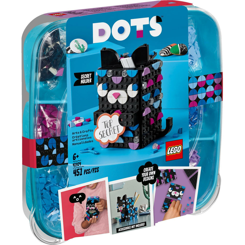 Boîte secrète LEGO DOTS chat 41924