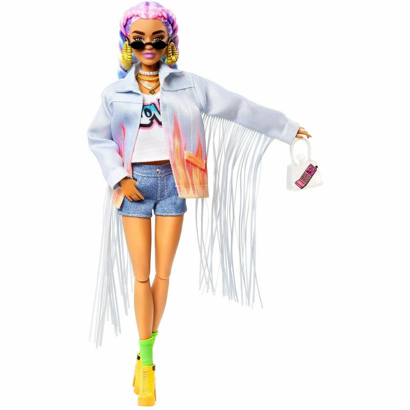Barbie Extra Puppe mit geflochtenem Haar