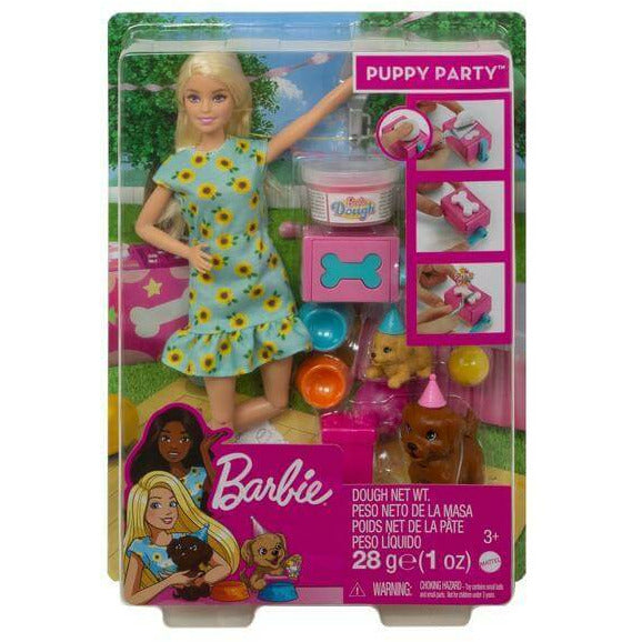 Ensemble de jeu de fête Barbie levrette