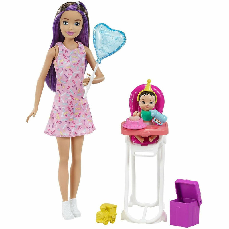 Barbie Skipper Babysitters Inc. Geburtstag mit Baby-Puppe
