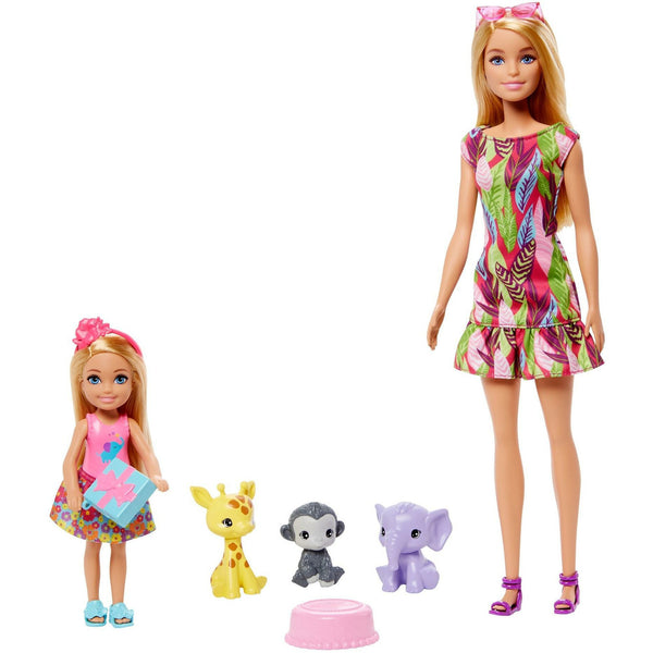 Barbie Spielset Schwestern mit Zubehör