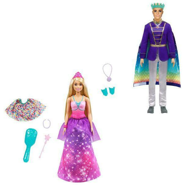 Barbie Puppe Dreamtopia 2-in-1 Prinz & Meermann