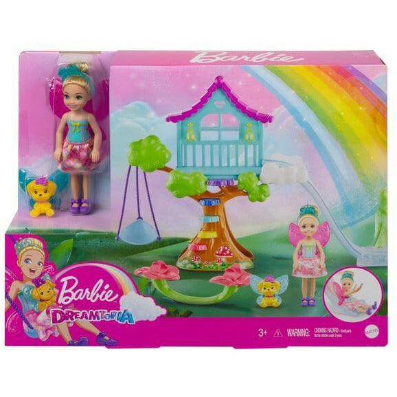 Barbie Spielset Dreamtopia Chelsea Feen-Baumhaus