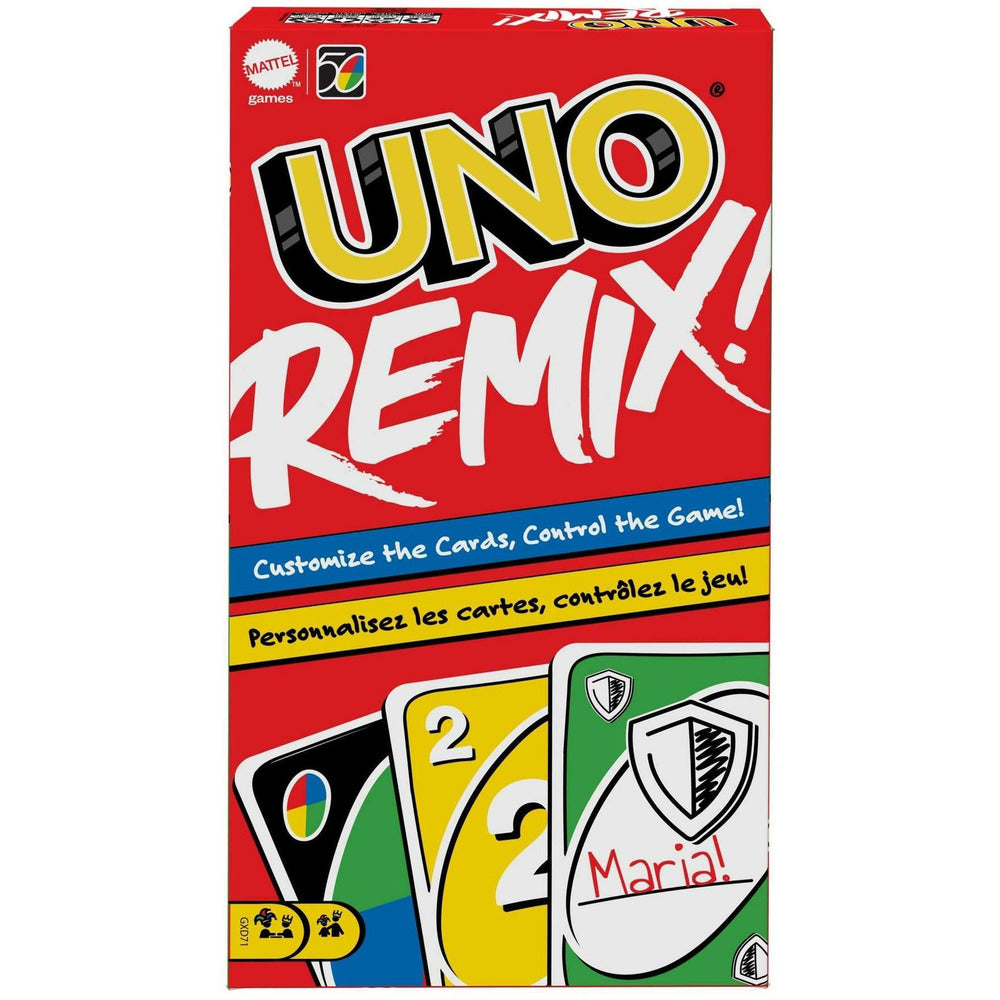 Jeu de cartes UNO Remix