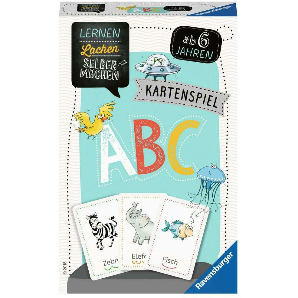 Jeu pour enfants Ravensburger Apprendre à rire Do-it-yourself : jeu de cartes ABC