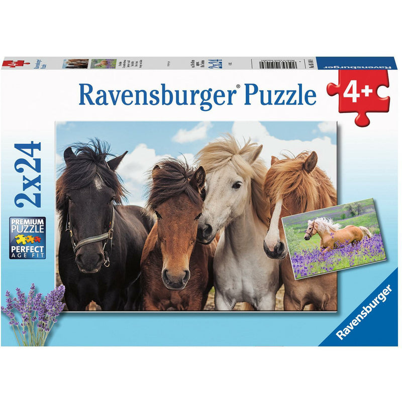 Puzzle cheval amour