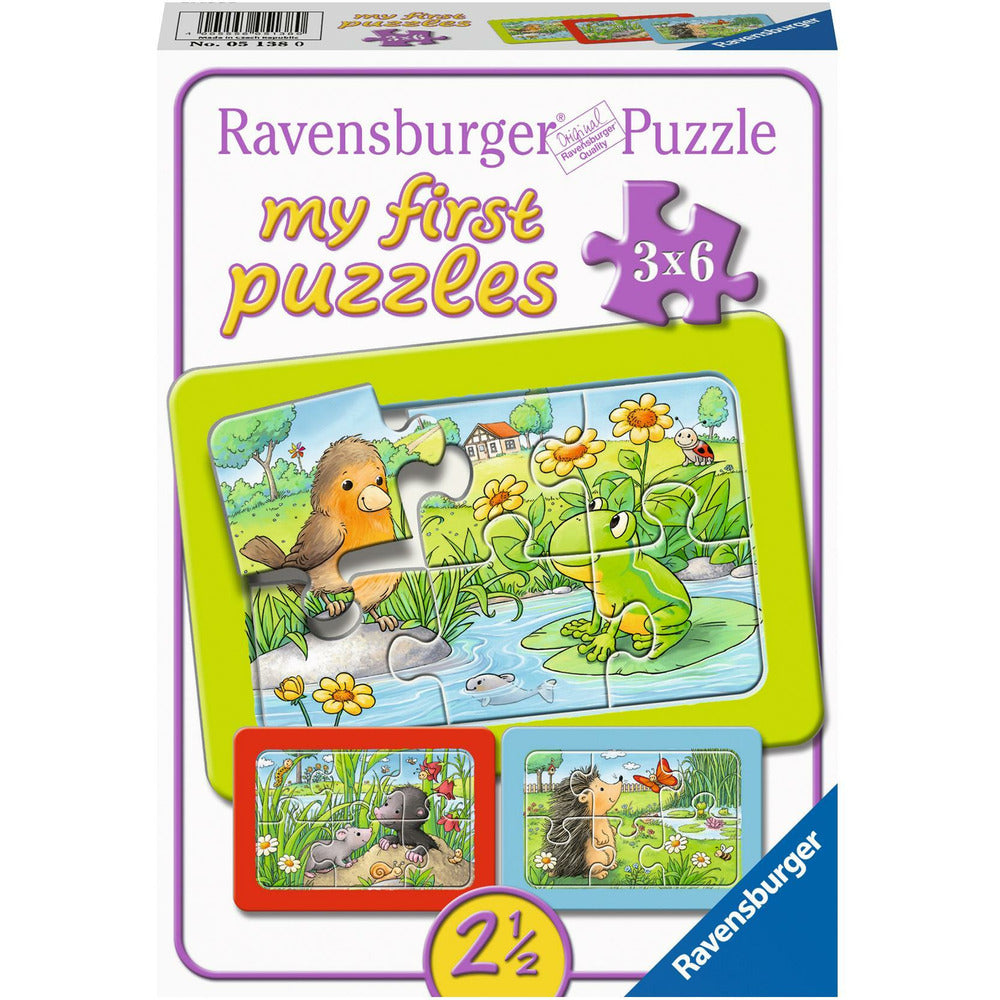 Puzzle petits animaux de jardin