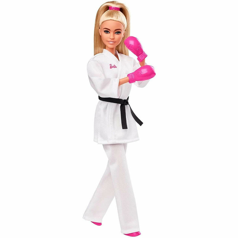 Barbie Olympics Karate Puppe