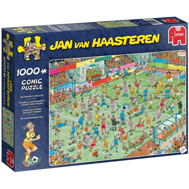 Puzzle Jan van Haasteren - Fussball WM Frauen