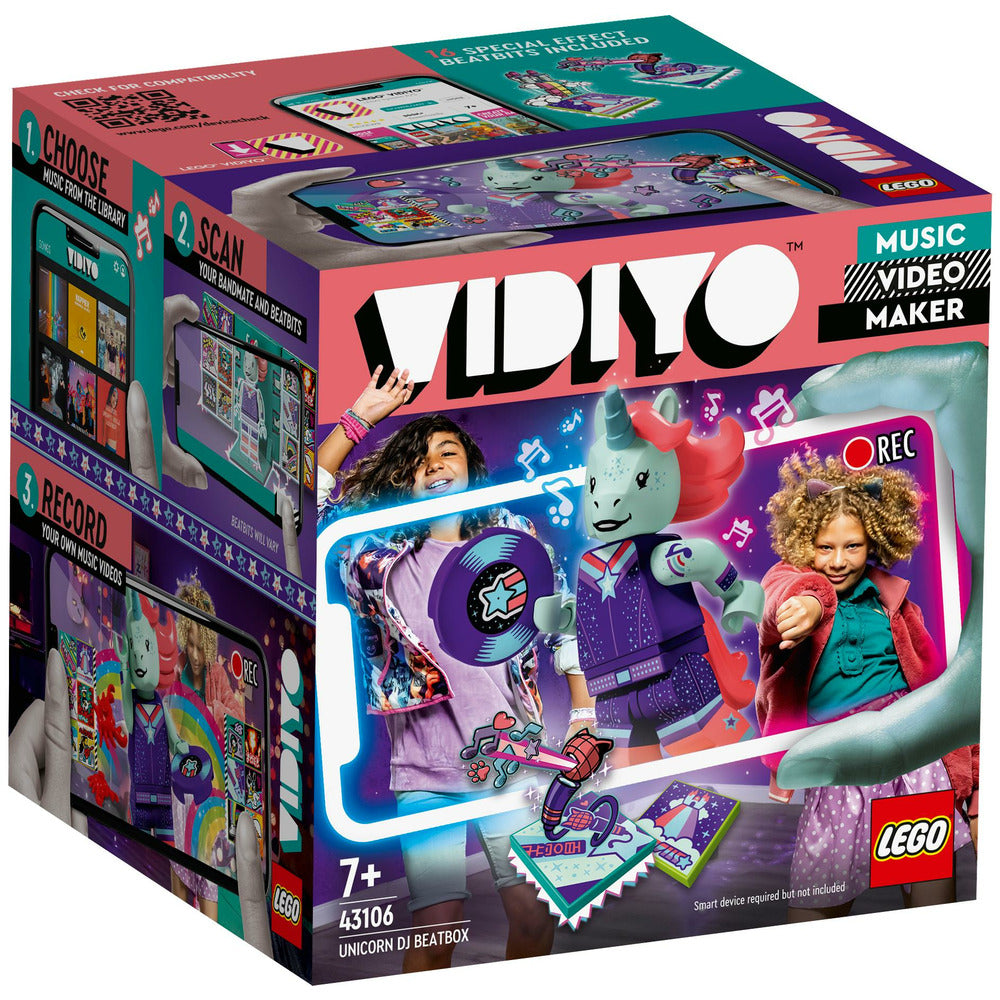 LEGO VIDIYO Licorne DJ BeatBox 43106