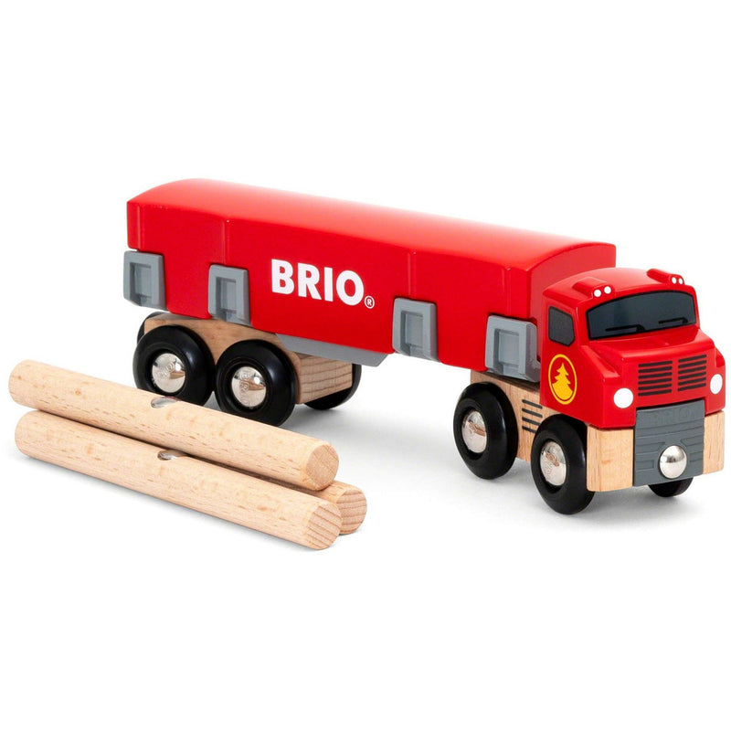 Brio Holztransporter mit Magnetladung