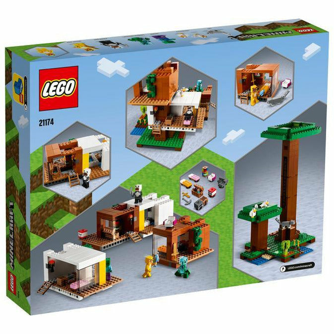 LEGO Minecraft La cabane moderne dans les arbres 21174