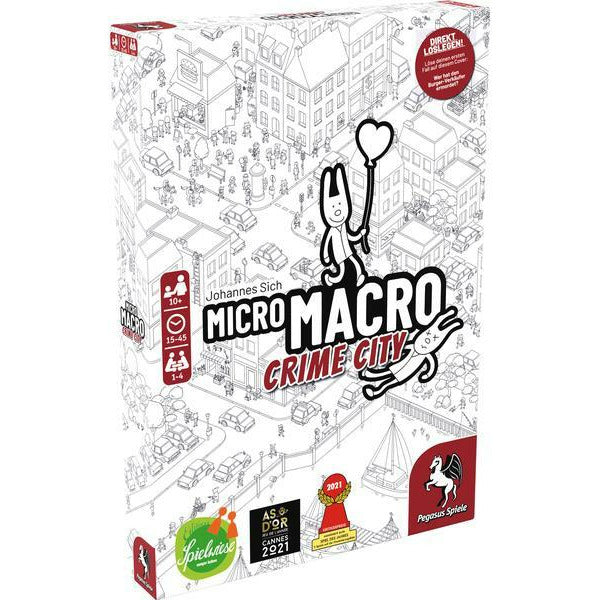 Jeu familial Pegasus Spiele MicroMacro: Crime City