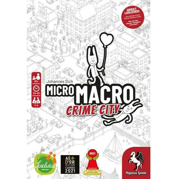 Jeu familial Pegasus Spiele MicroMacro: Crime City