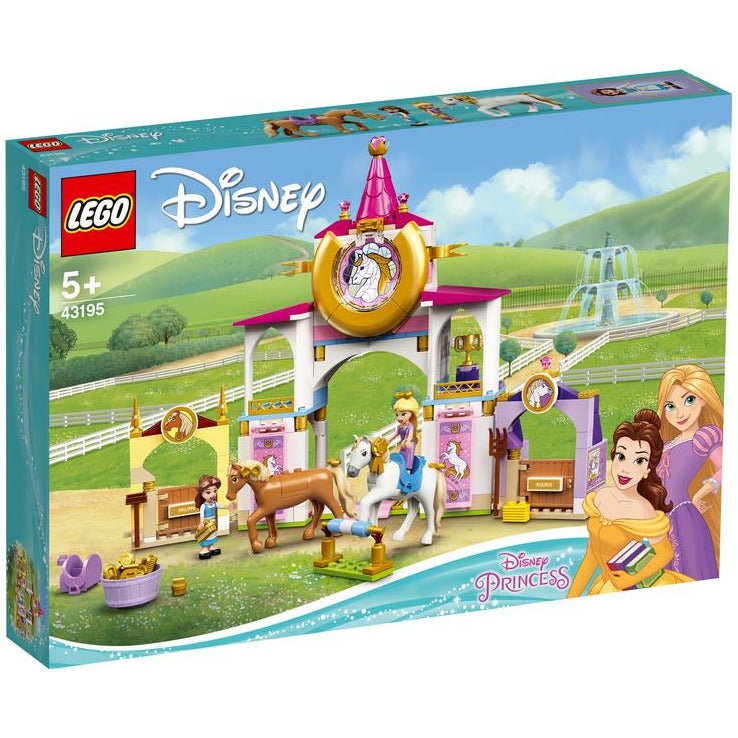 LEGO Disney Princess Belles und Rapunzels königliche Ställe 43195