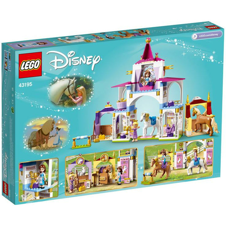 LEGO Disney Princess Belles et les écuries royales de Raiponce 43195