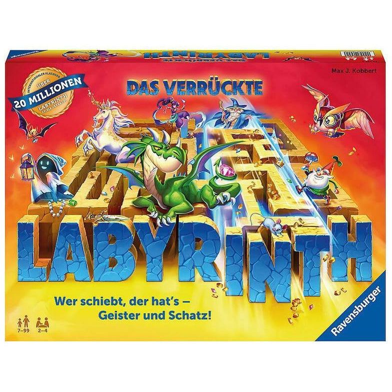 Jeu familial Ravensburger le labyrinthe fou (édition 2021)