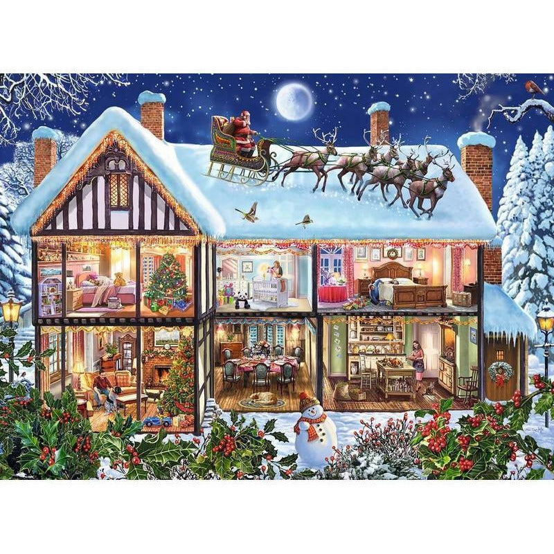 Ravensburger Puzzle Weihnachten zu Hause