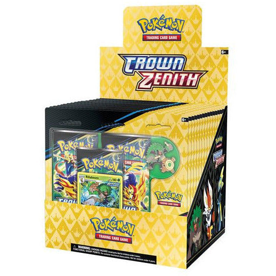 Pokémon-EN SWSH12.5 'Crown Zenith' Pin Collection