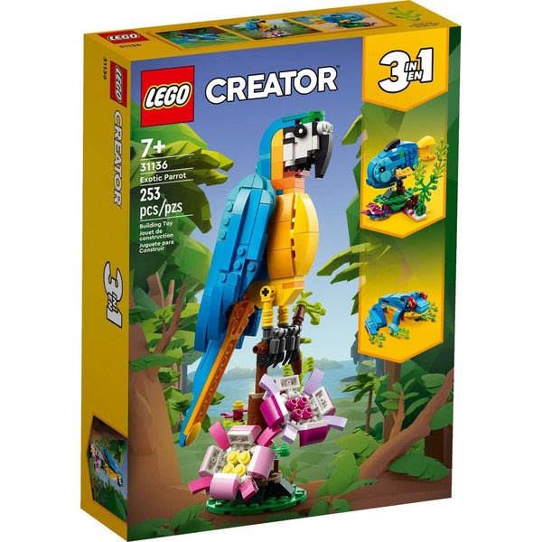 LEGO Creator Exotischer Papagei 31136