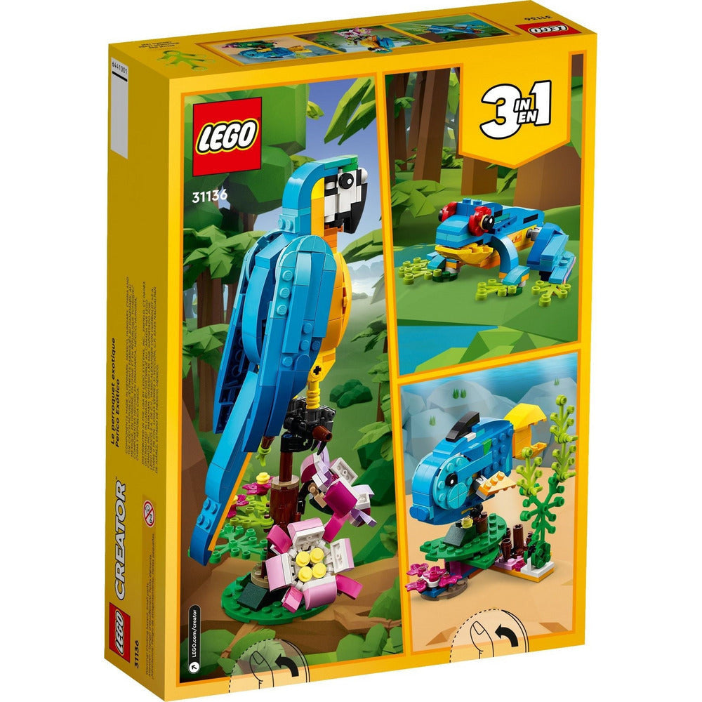 LEGO Creator Exotischer Papagei 31136