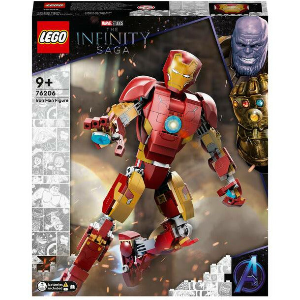 <transcy>LEGO Marvel Iron Man Figurine 76206</transcy>