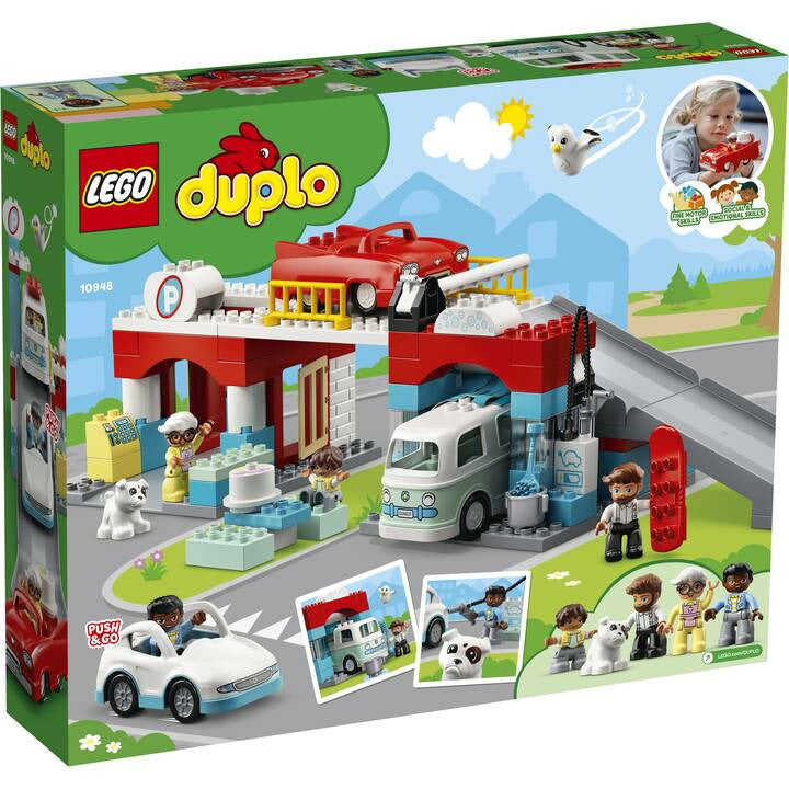 Garage de stationnement LEGO DUPLO avec lave-auto 10948