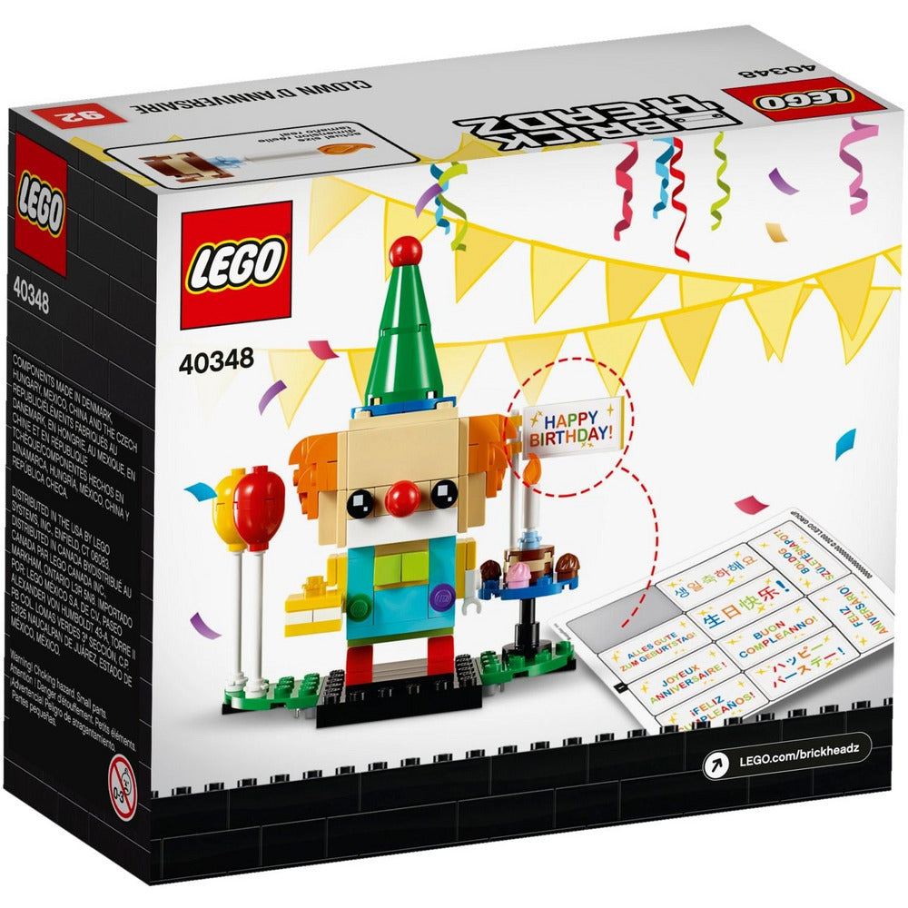 LEGO Brickheadz Geburtstags-Clown 40348