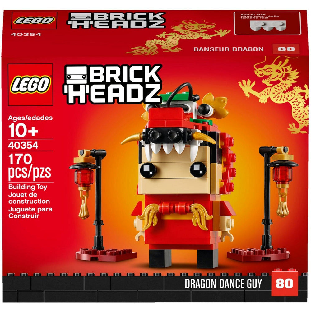 LEGO Brickheadz Drachentanzmann 40354